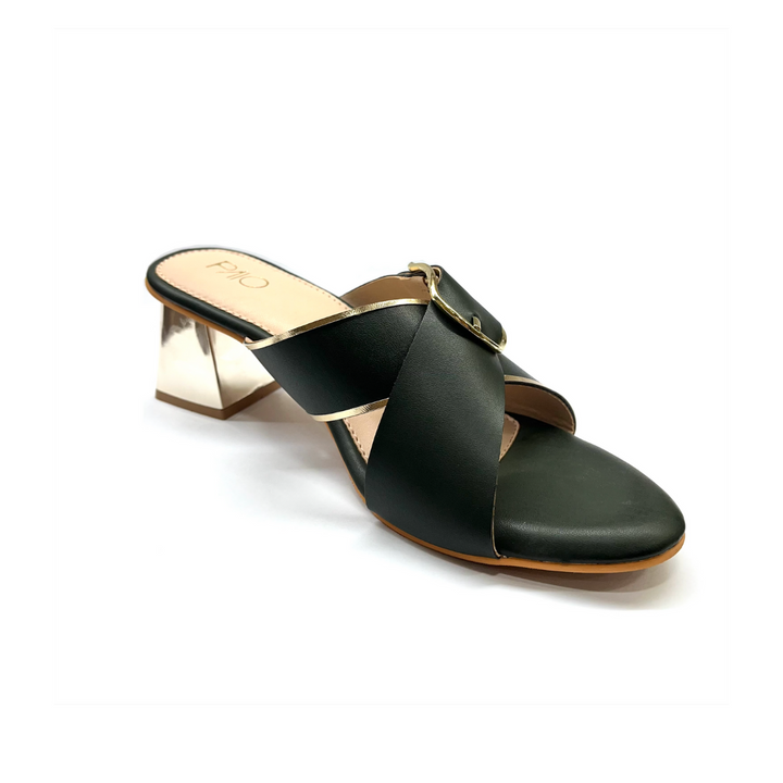 Olive Cross Heels