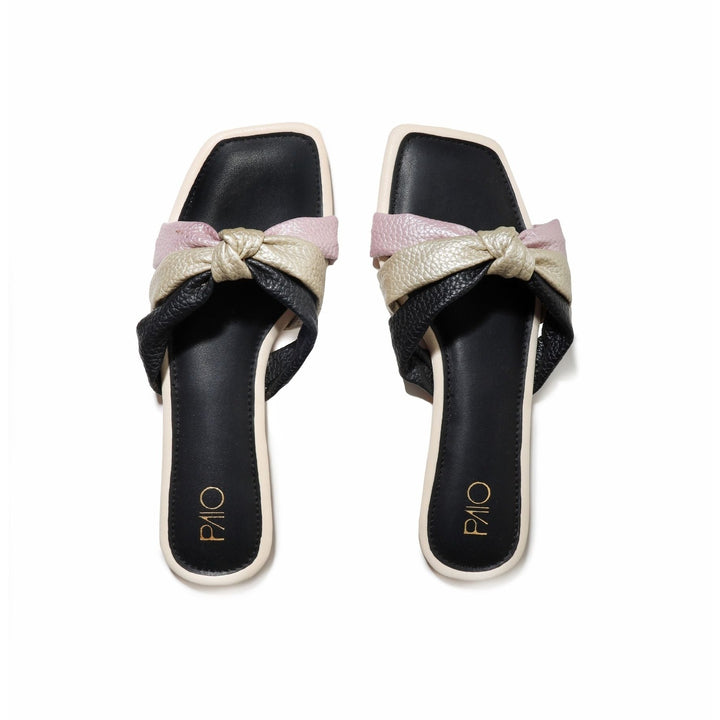 Patmos Black Flats