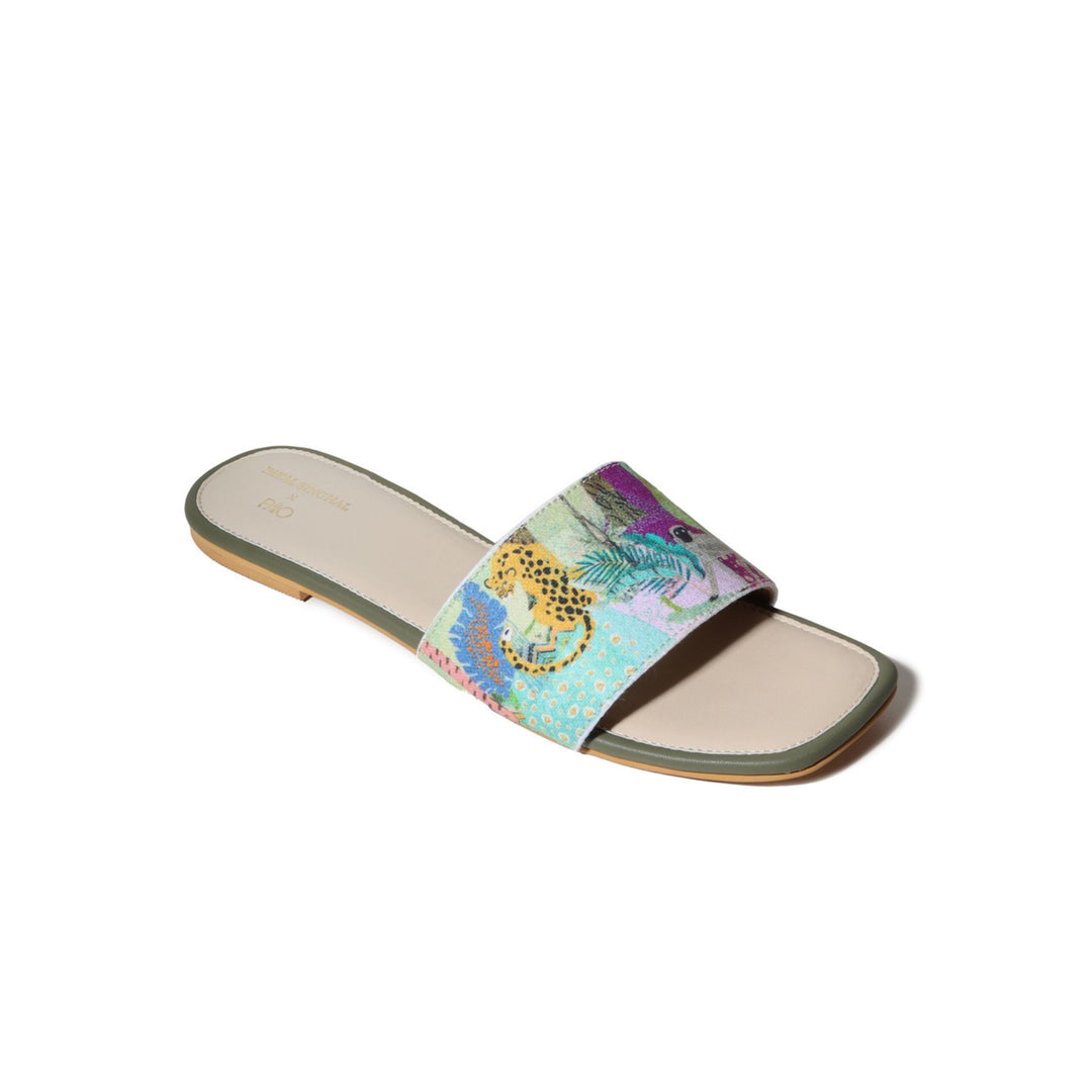 Payal Singhal x PAIO Thena Printed Flats