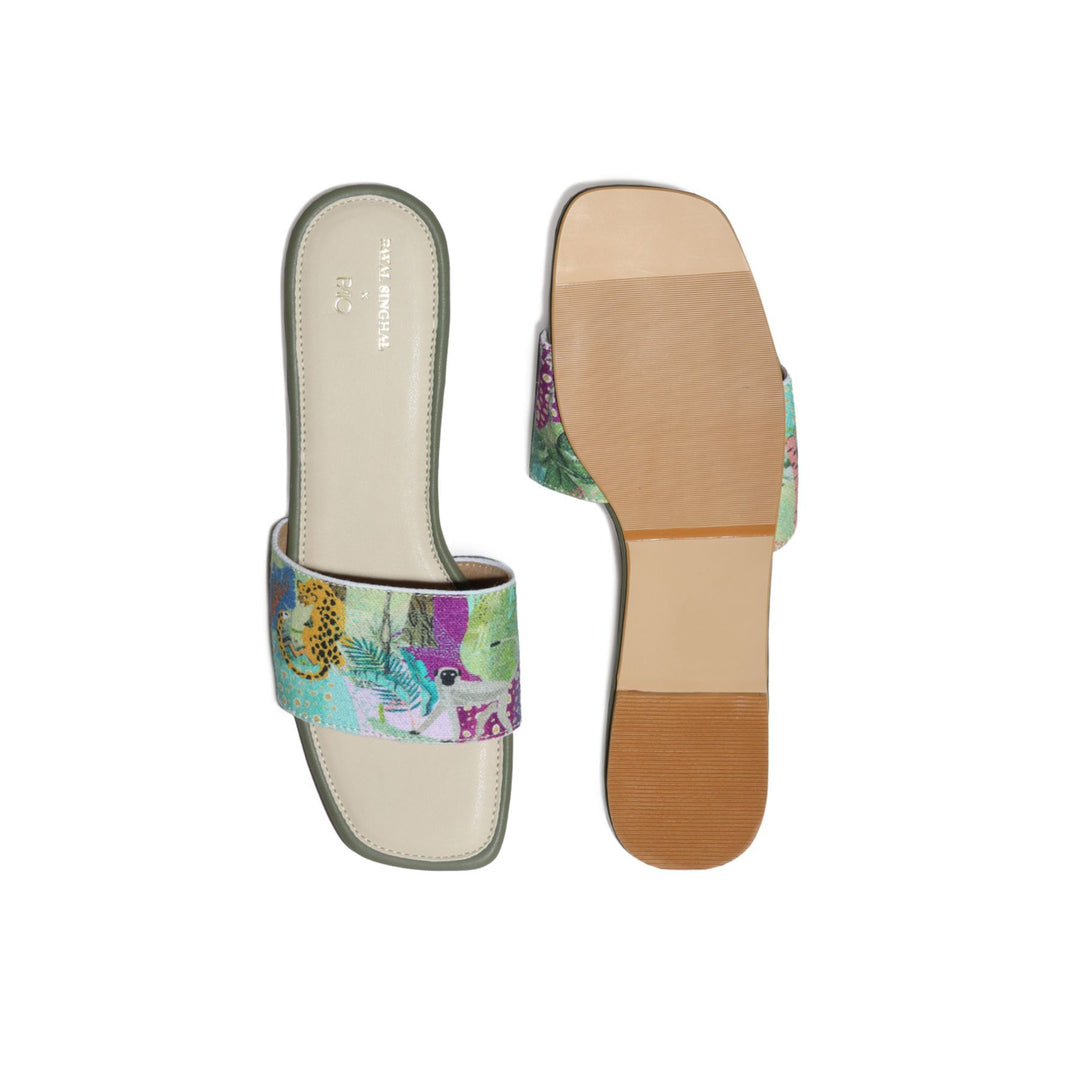 Payal Singhal x PAIO Thena Printed Flats