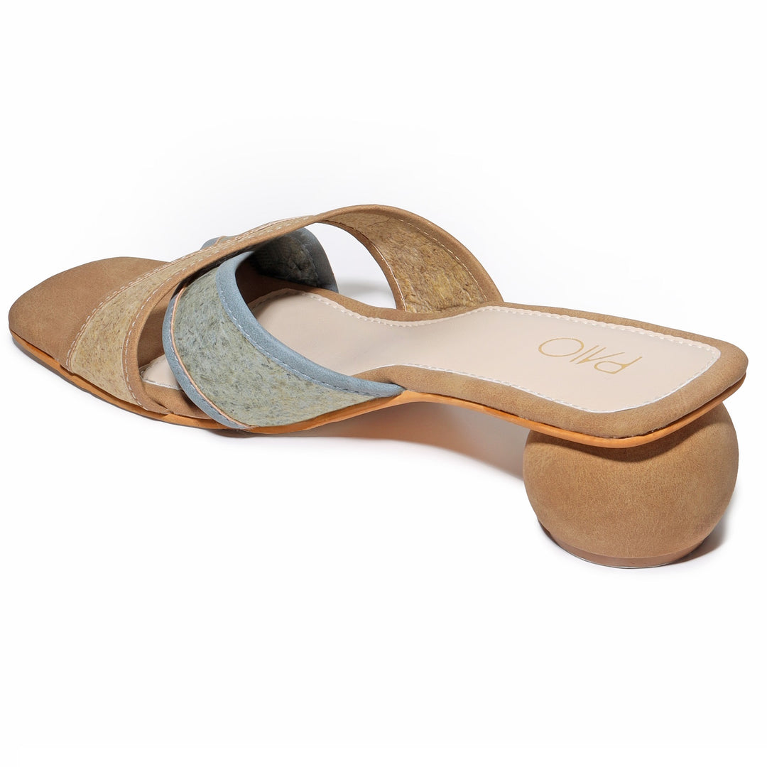 Akasa Crisscross Block Heels