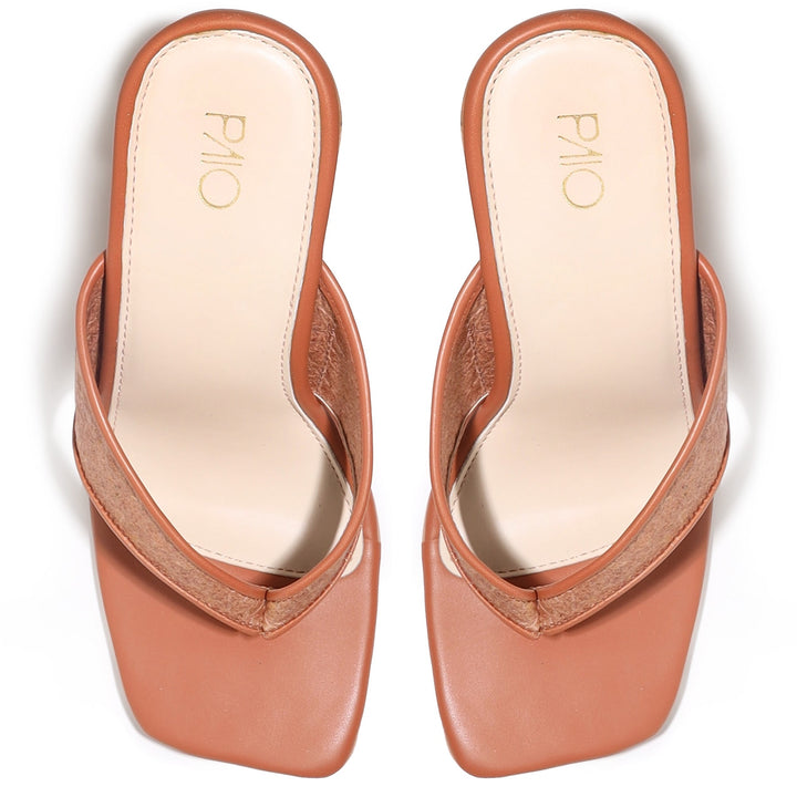 Opepe Block Heels