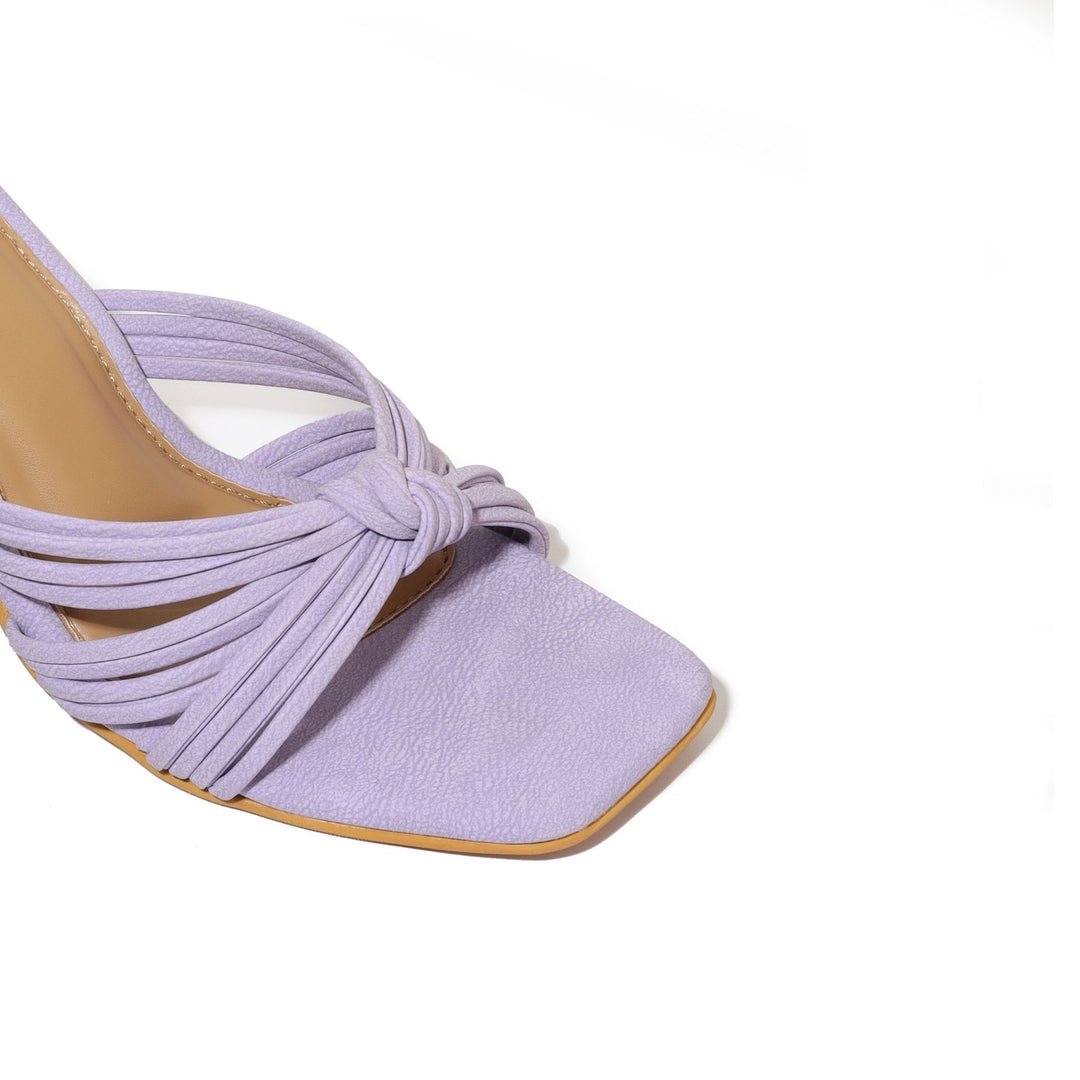 Delphi Lavender Block Heels