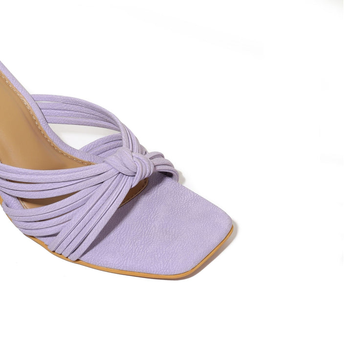 Delphi Lavender Block Heels