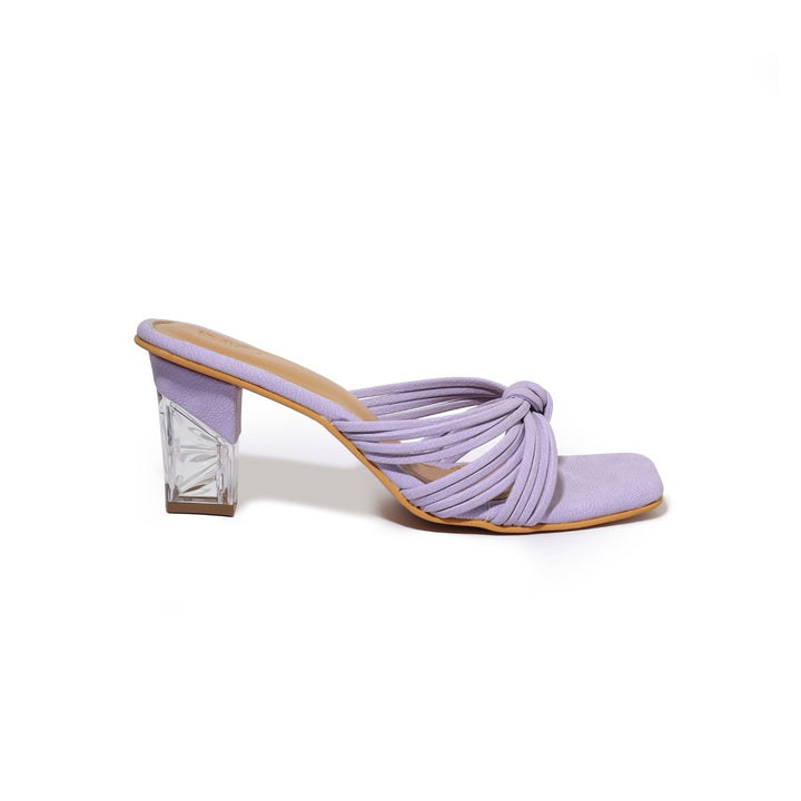 Delphi Lavender Block Heels
