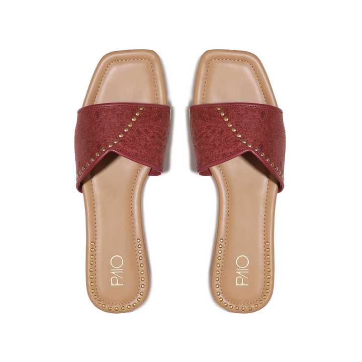 Iroko Maroon Flats