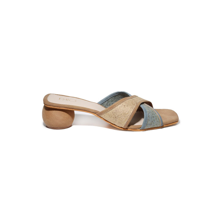 Akasa Crisscross Block Heels